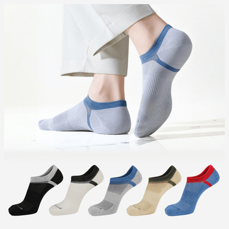 Echo Edition Super Breathable Low-Cut Socks Pack of 5 – Sockscarving