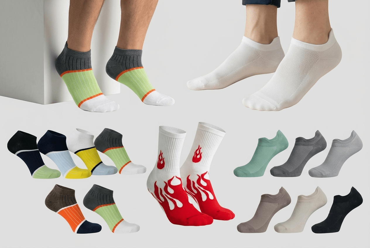 Different Types of Socks: A Complete Guide to Choosing the Right Pair