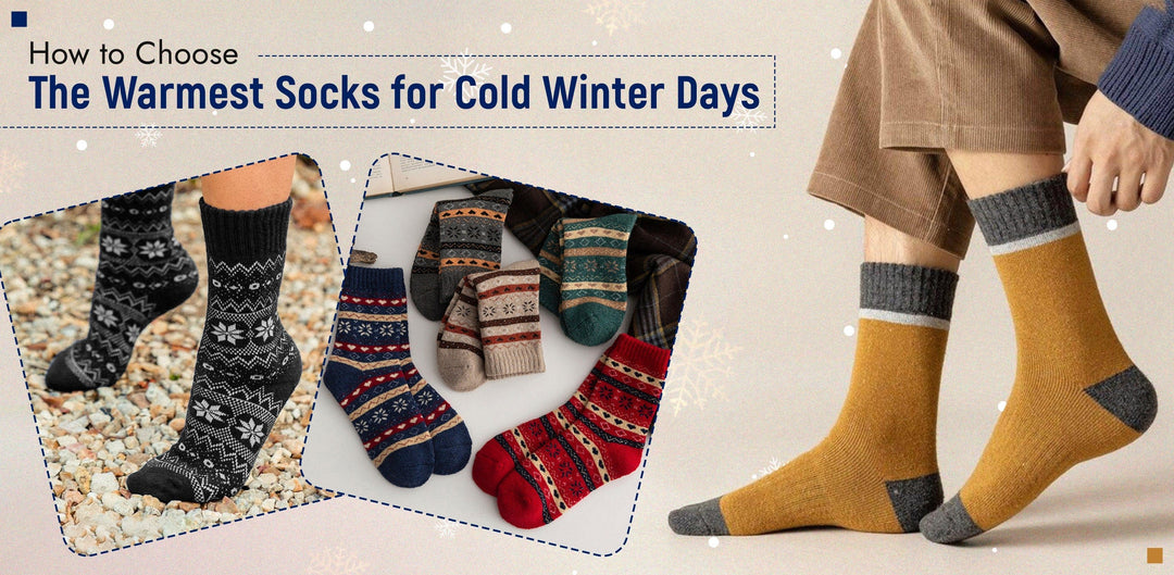 How to Choose the Warmest Socks for Cold Winter Days
