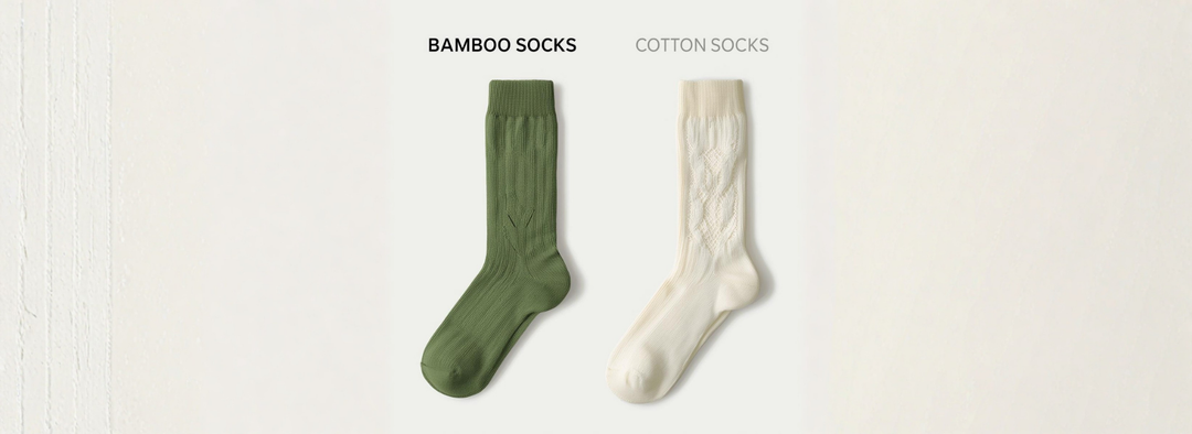 Bamboo vs Cotton Socks