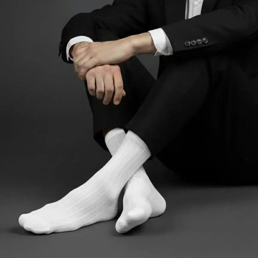 Men’s White Socks