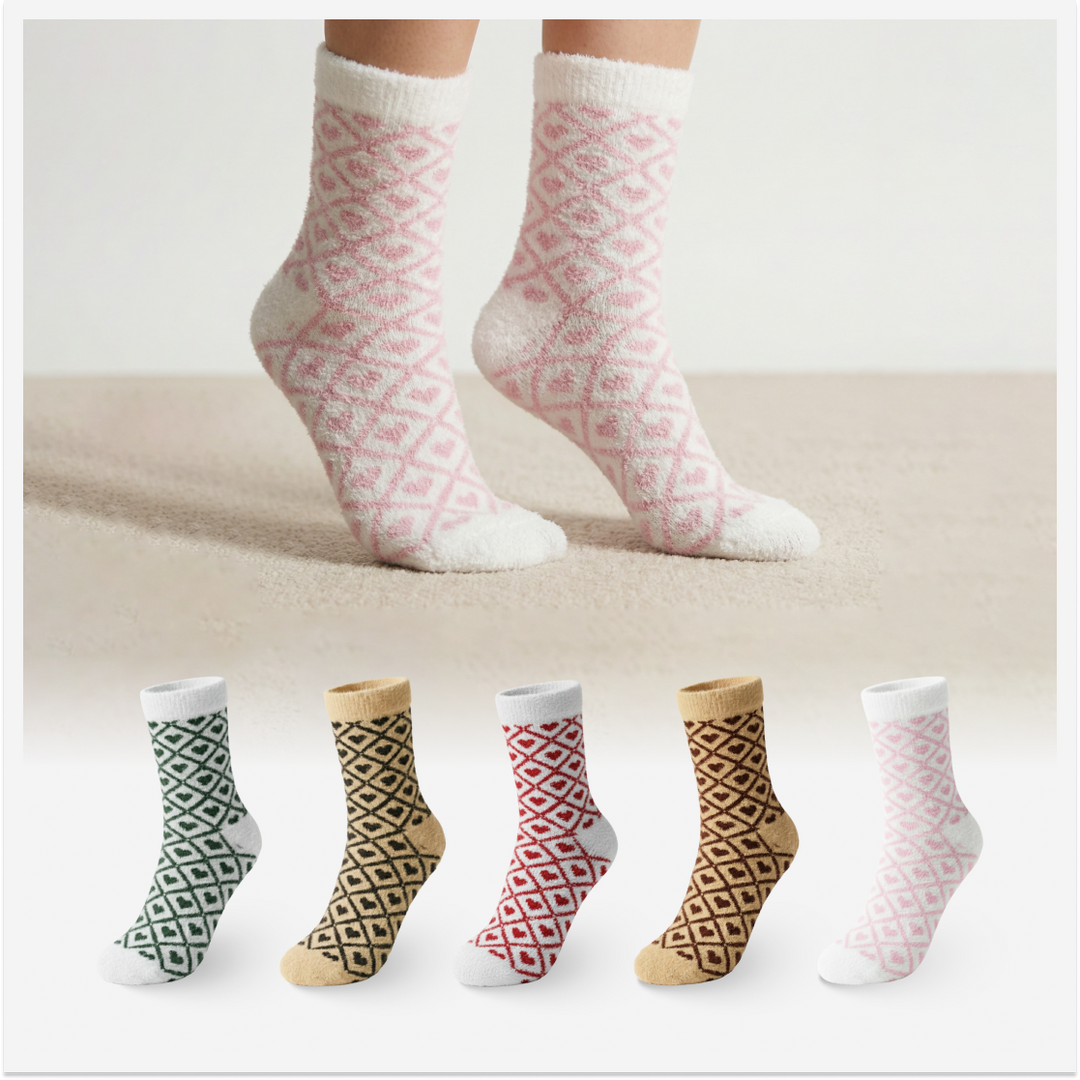 Heart Glory Socks Furry Edition