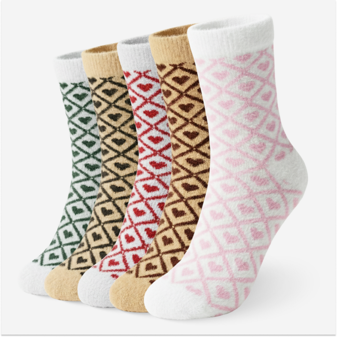 Heart Glory Socks Furry Edition