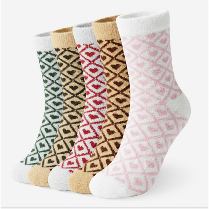 Heart Glory Socks Furry Edition