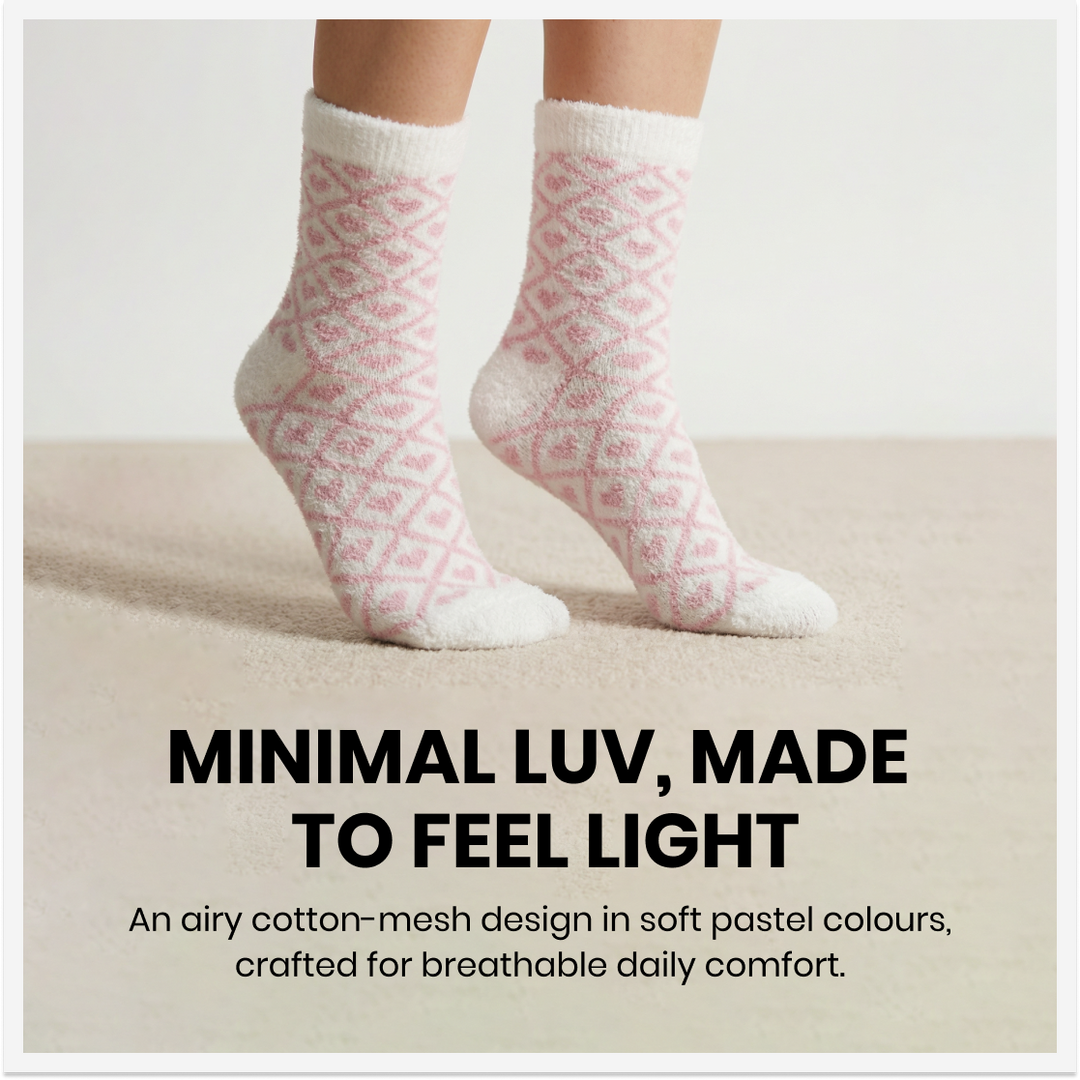 Heart Glory Socks Furry Edition