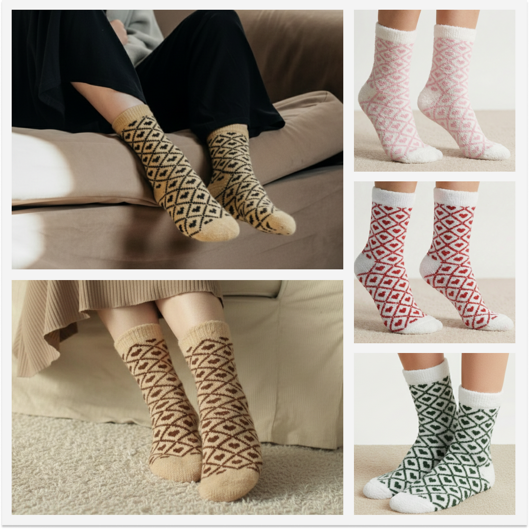 Heart Glory Socks Furry Edition