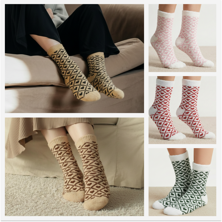 Heart Glory Socks Furry Edition