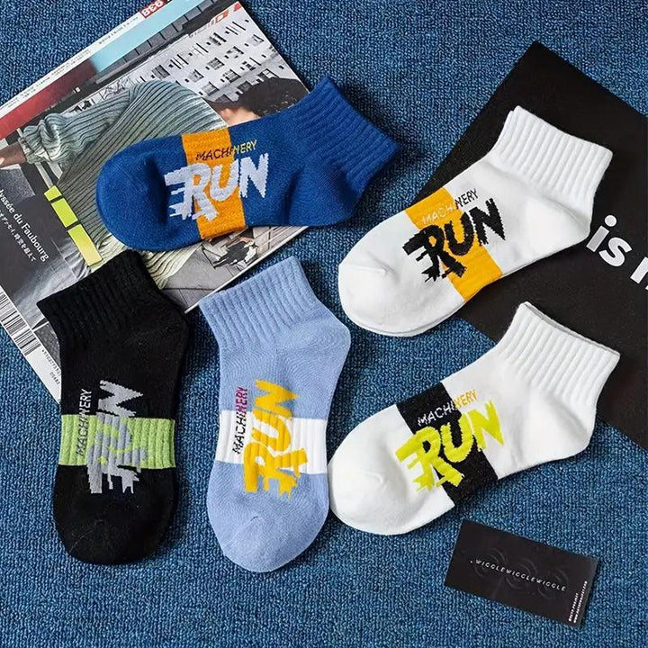 RUN MACHINE LOW-CUT ANKLE SOCKS