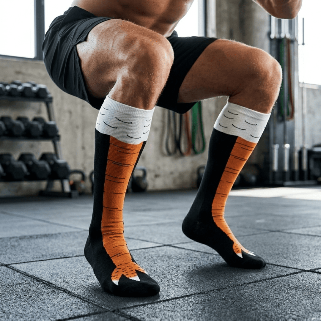 -Chicken Legs Socks-