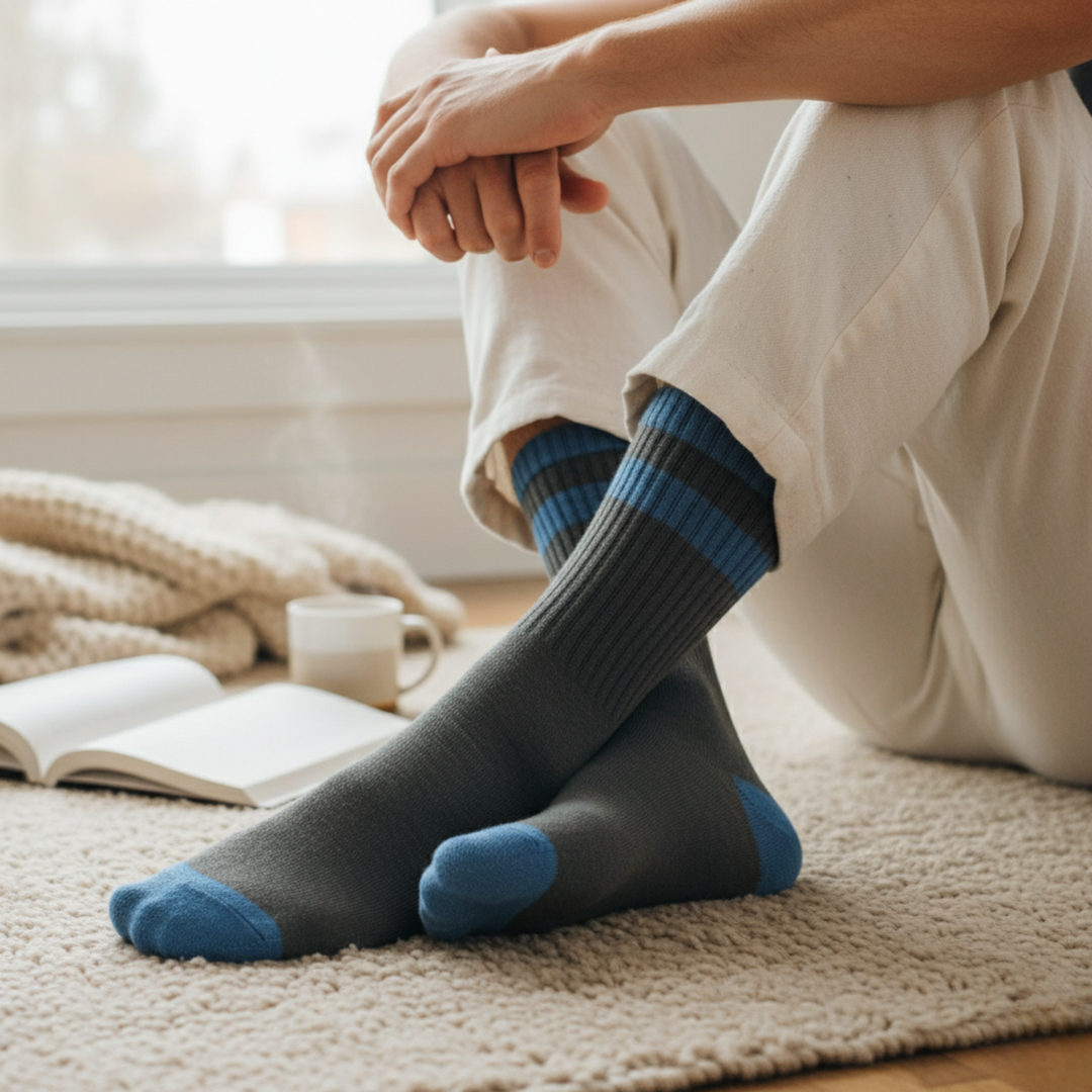 TWOSTRIPE EDITION- GREY/BLUE