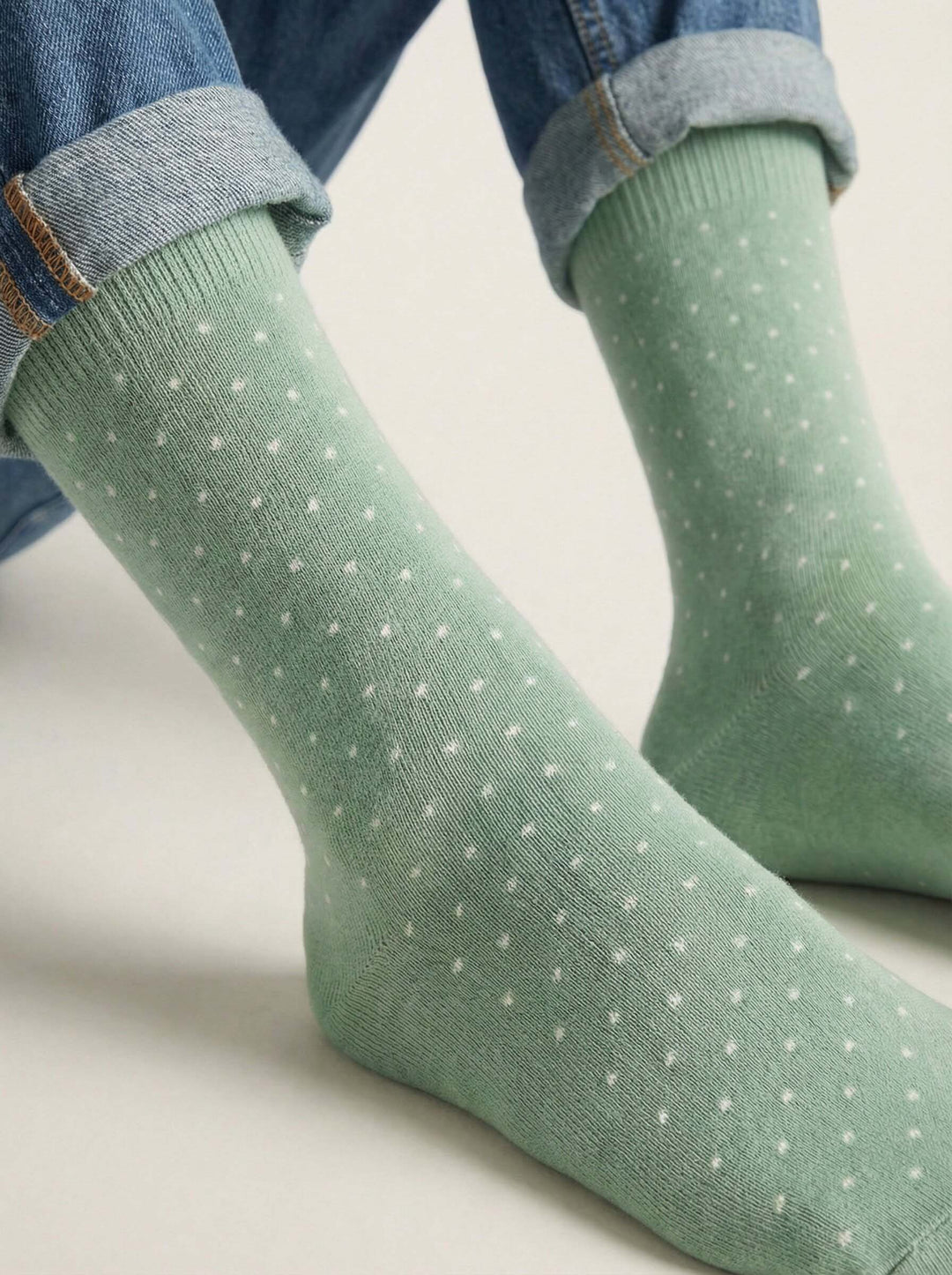 Polka Dot Edition - Sage Green/White dots