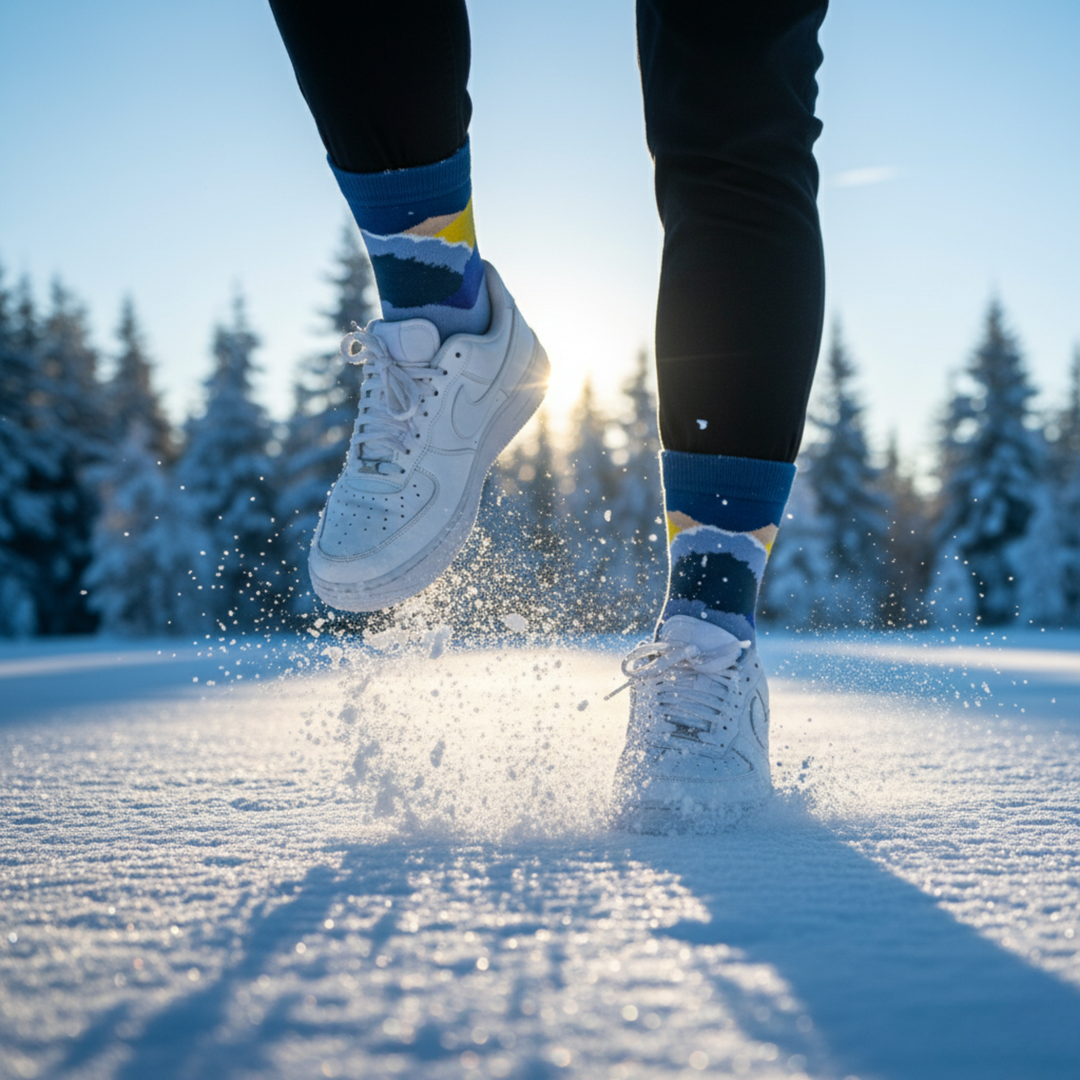 Wandersocks Edition- Snowy Mountain