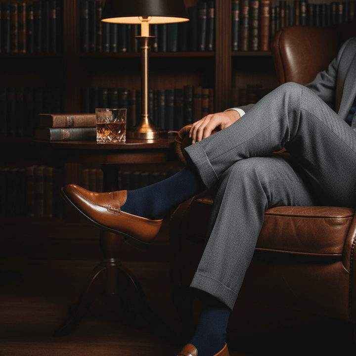 -Navy Blue Bamboo- Corporate Classic-