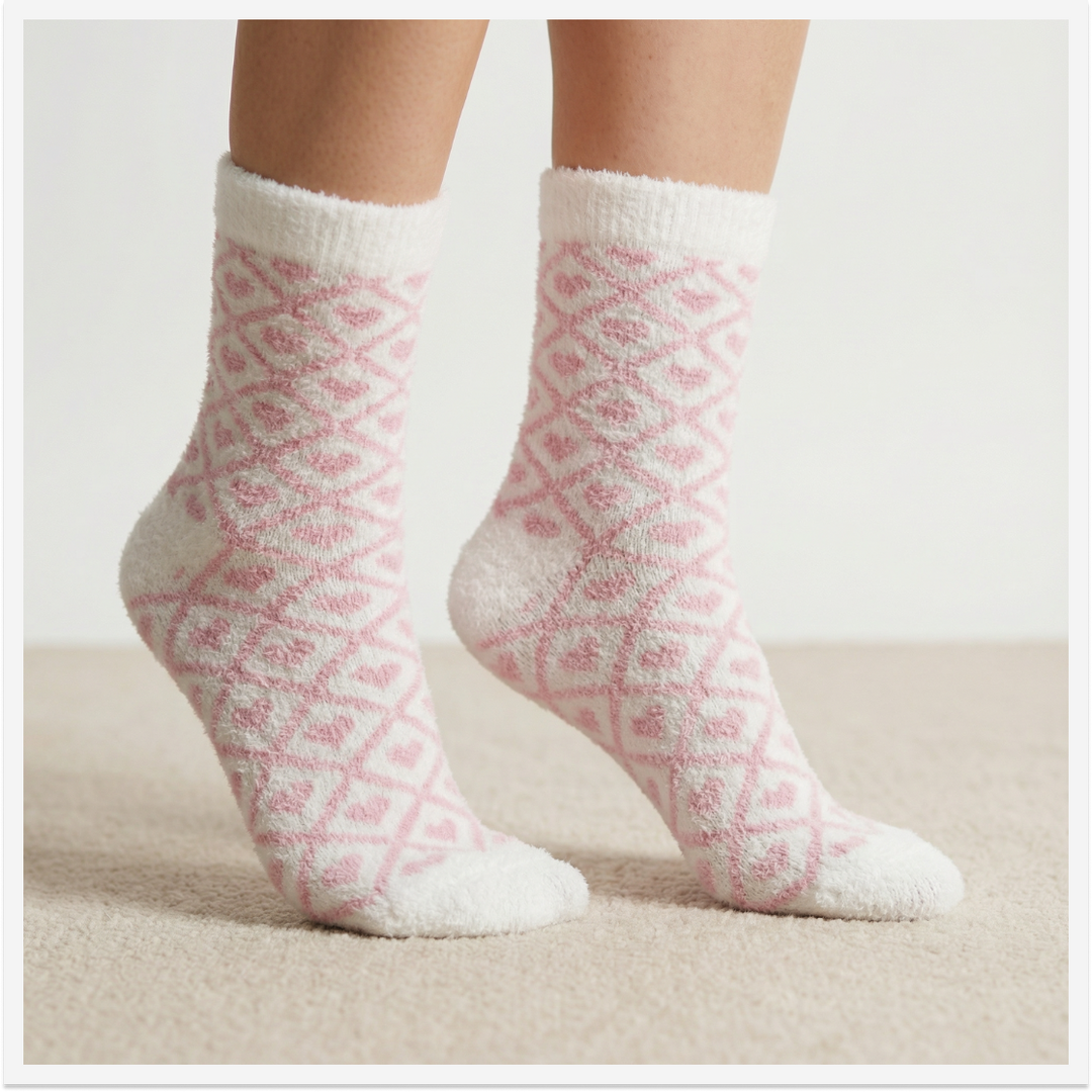 Heart Glory Socks Furry Edition