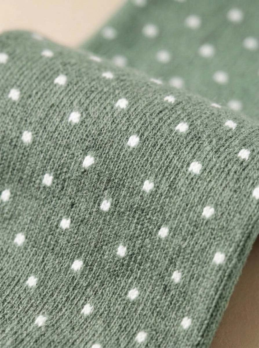 Polka Dot Edition - Sage Green/White dots