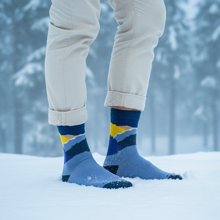 Wandersocks Edition- Snowy Mountain