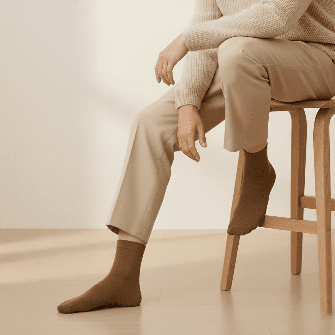 -Brown Bamboo Timeless Toes Edition-