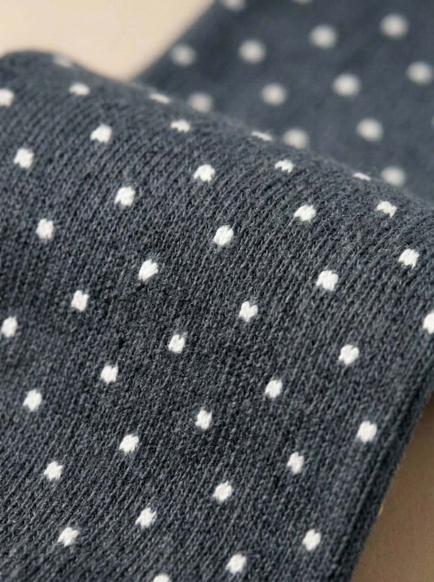 Polka Dot Edition - Dark Grey/White dots