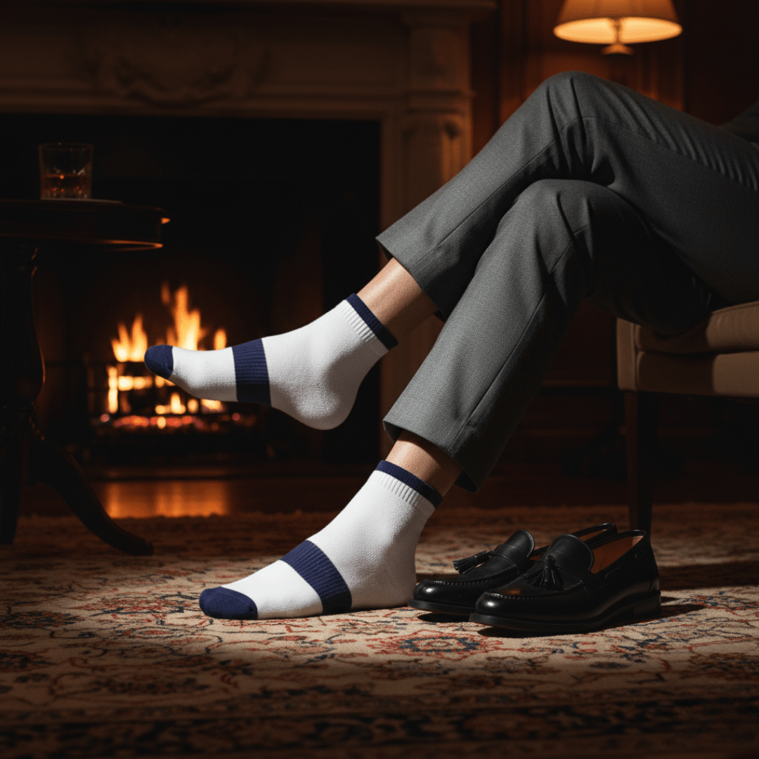 -Navy Blue Bamboo- The Classic Line-