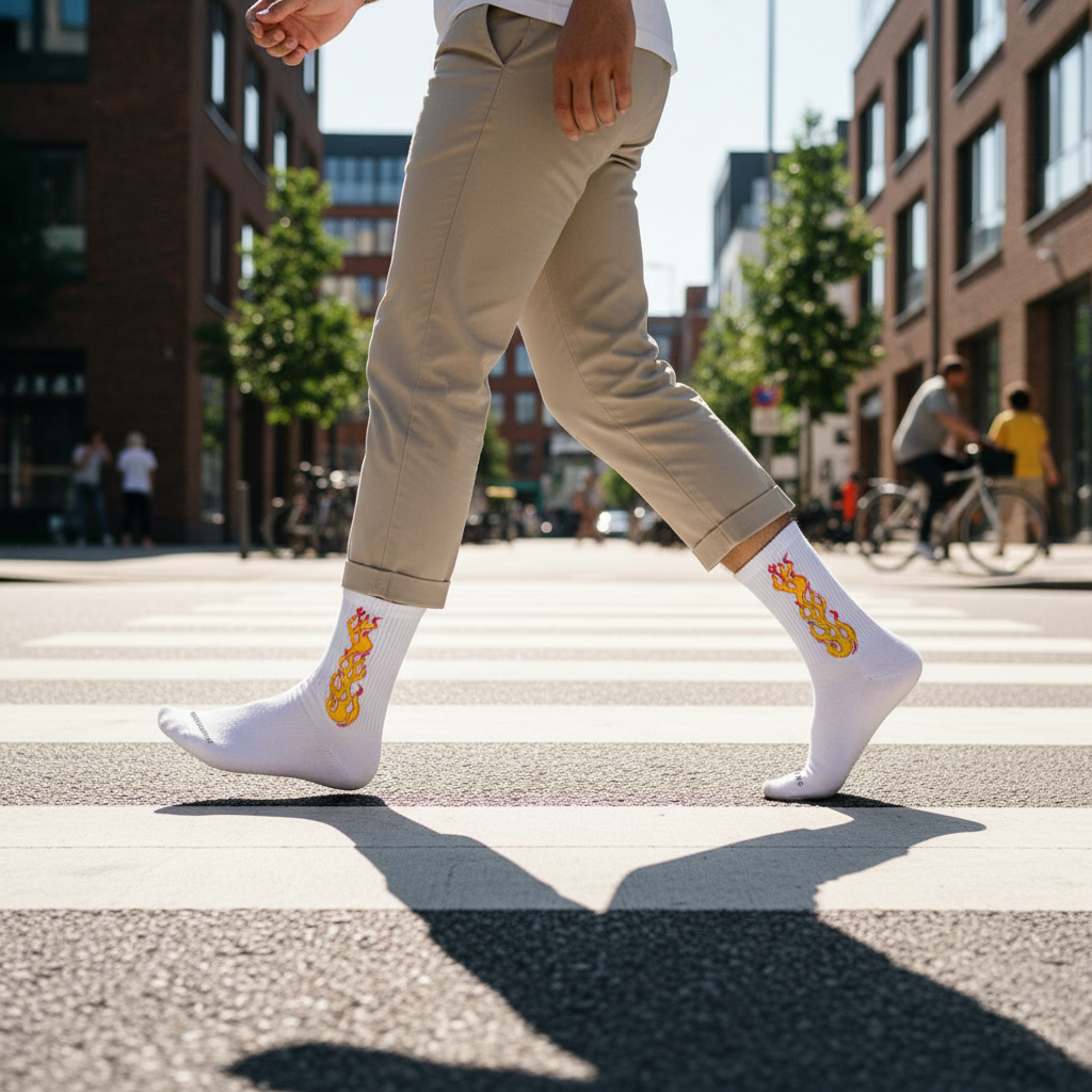 WHITE/YELLOW FLAME- FIRE 2.0 EDITION