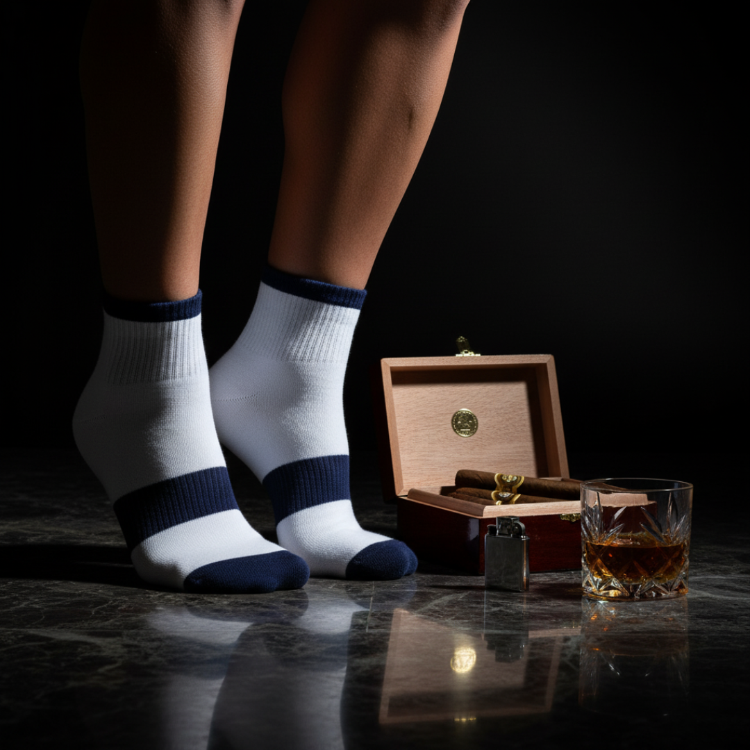 Navy Blue Bamboo- The Classic Line