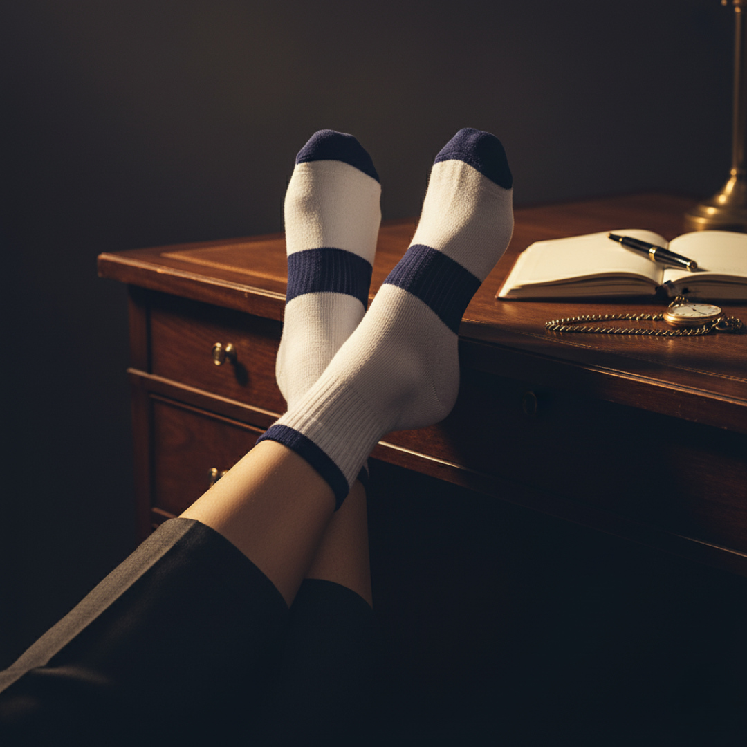 Navy Blue Bamboo- The Classic Line