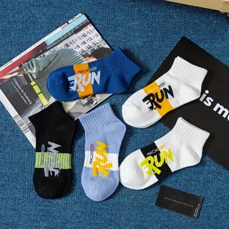 RUN MACHINE LOW-CUT ANKLE SOCKS