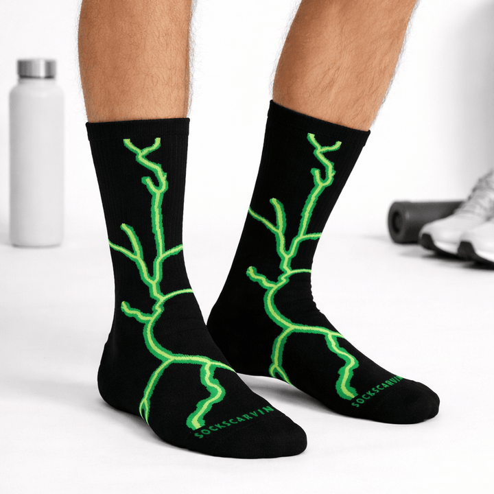 -Sockscarving® Lightning 2.0 Bolt Edition-