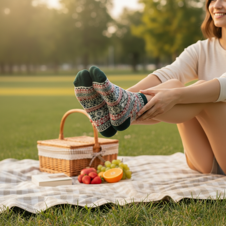 GREEN- MICRO-ARMED NO-SHOW EDITION- ORGANIC COTTON