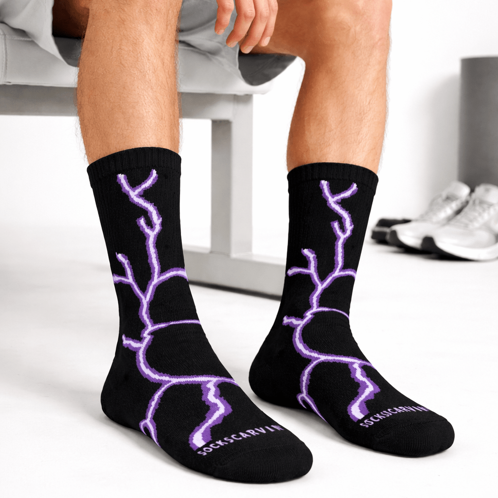 -Sockscarving® Lightning 2.0 Bolt Edition-