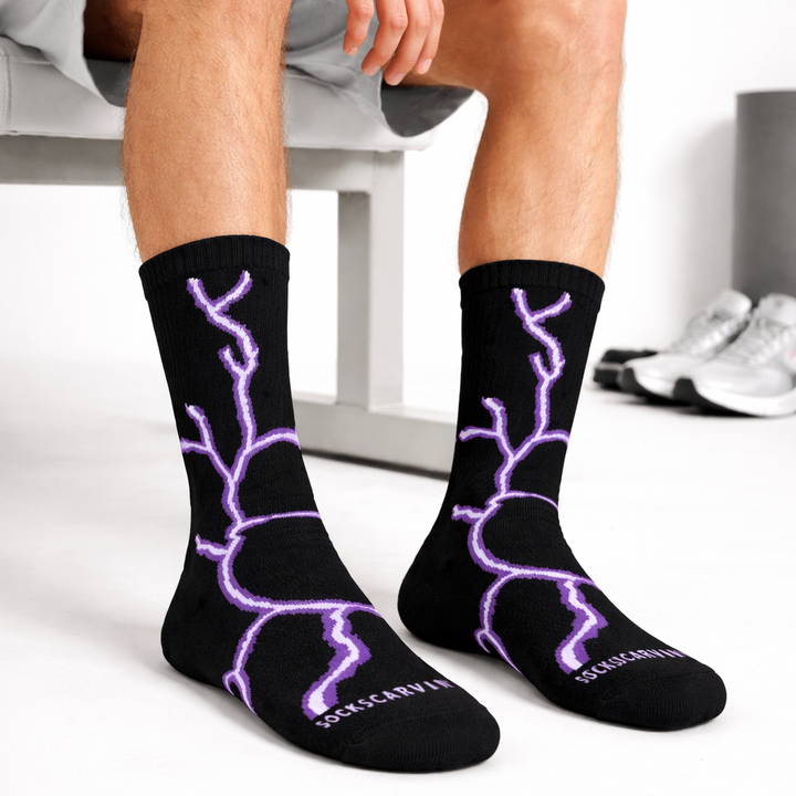 Sockscarving® Lightning 2.0 Bolt Edition