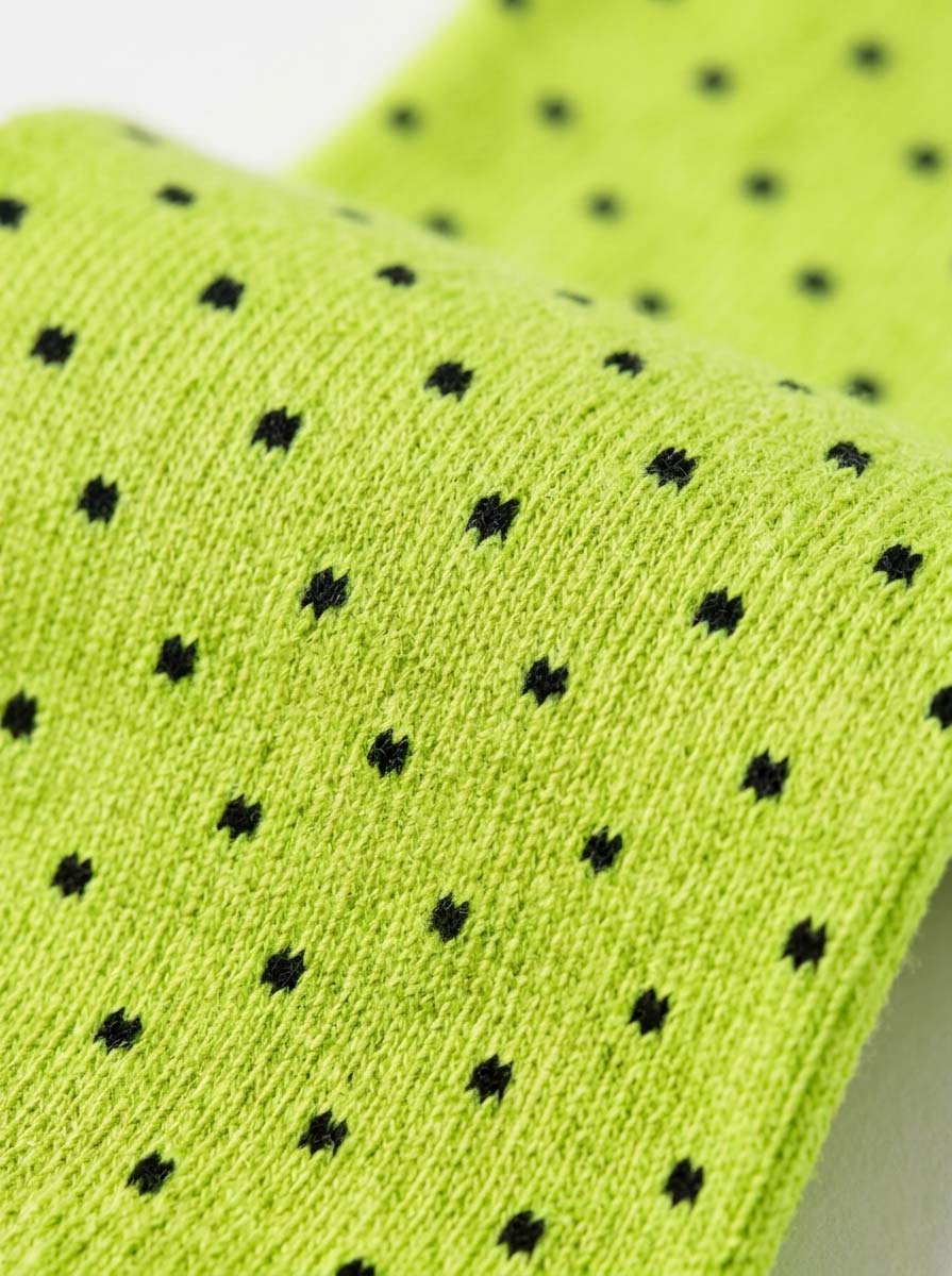 Polka Dot Edition - Neon/Black dots