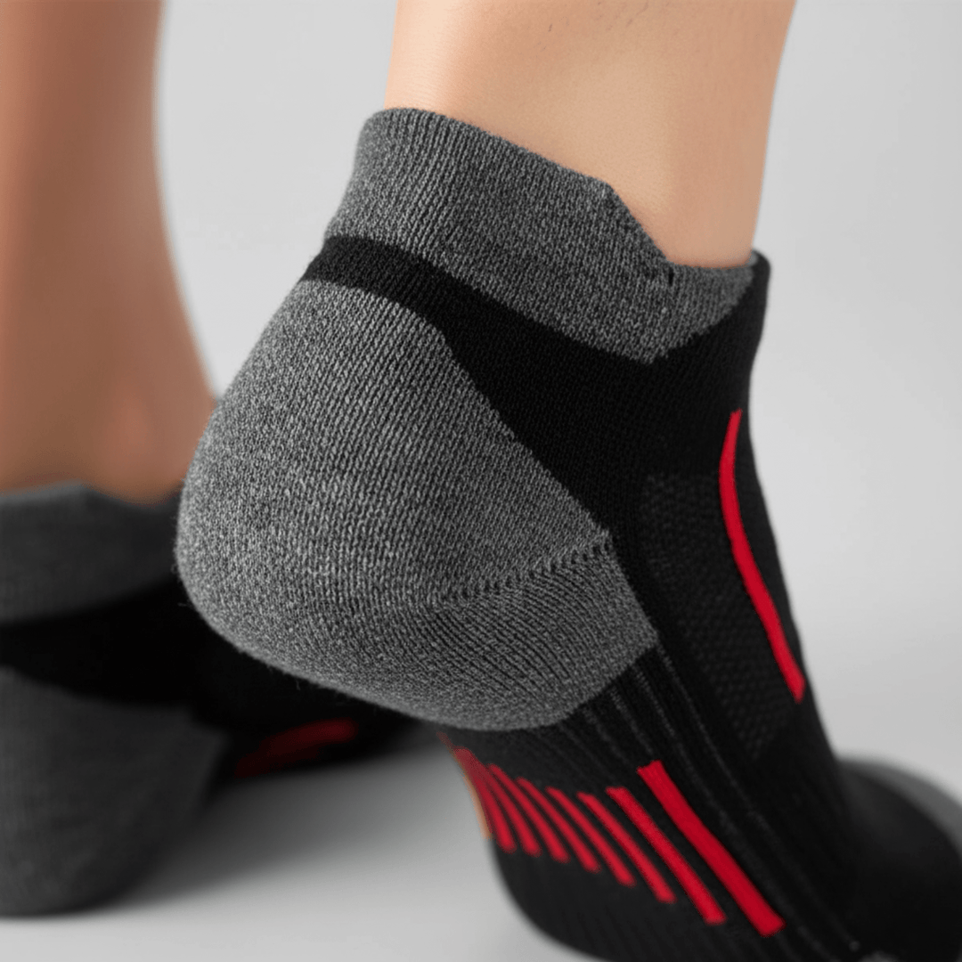 -Sockscarving® Super Sporty Cushioned Ankle Socks |  Pack of 5 (Unisex)-