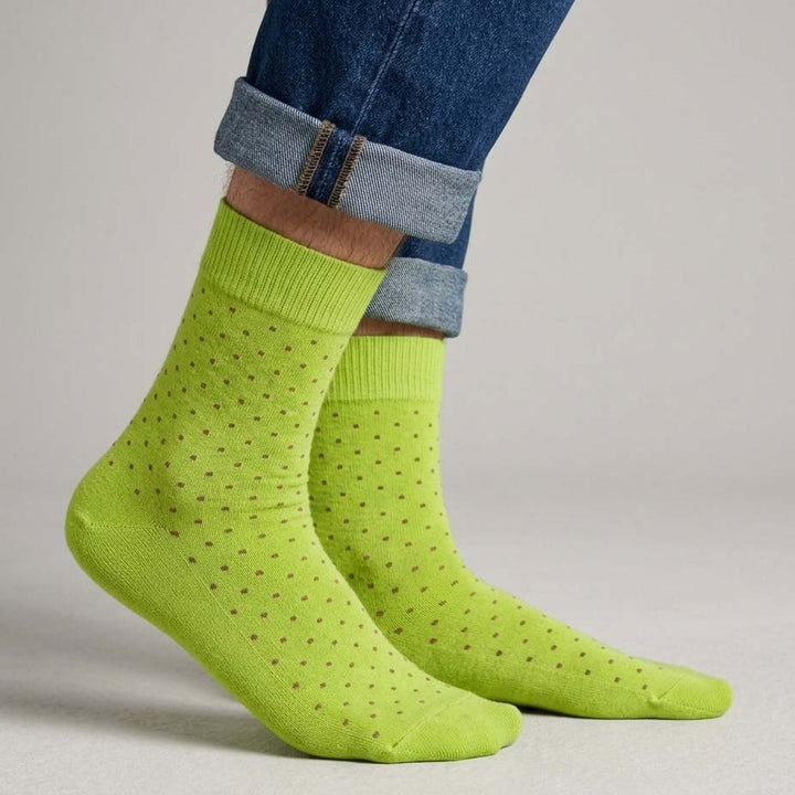 Polka Dot Edition - Green/Brown dots
