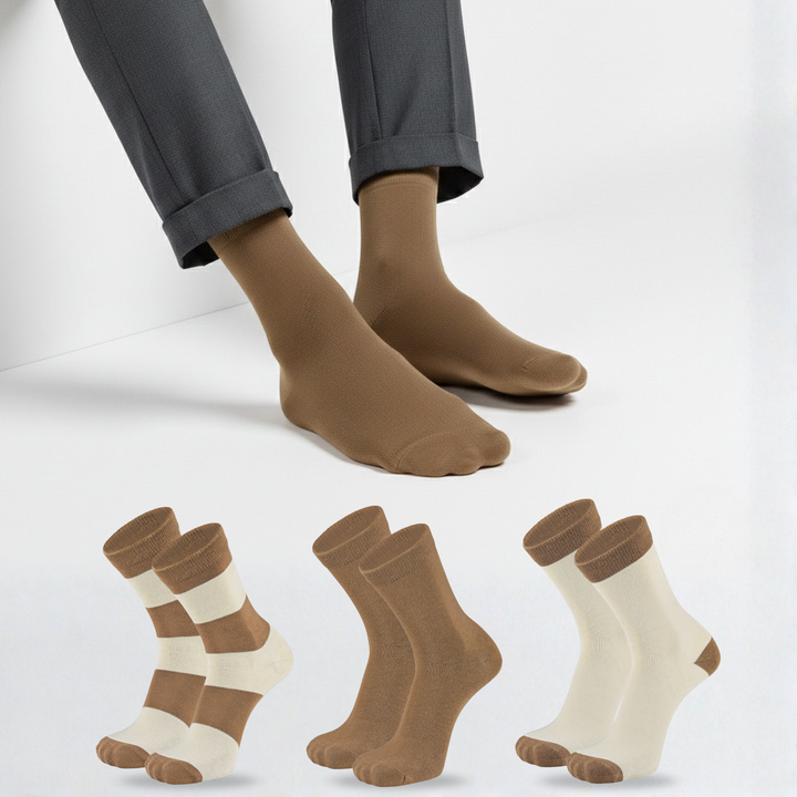 Brown Bamboo Timeless Toes Edition