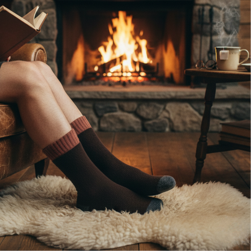 BROWN/GREY- DRUMDARK EDITION- ORGANIC TERRY COTTON