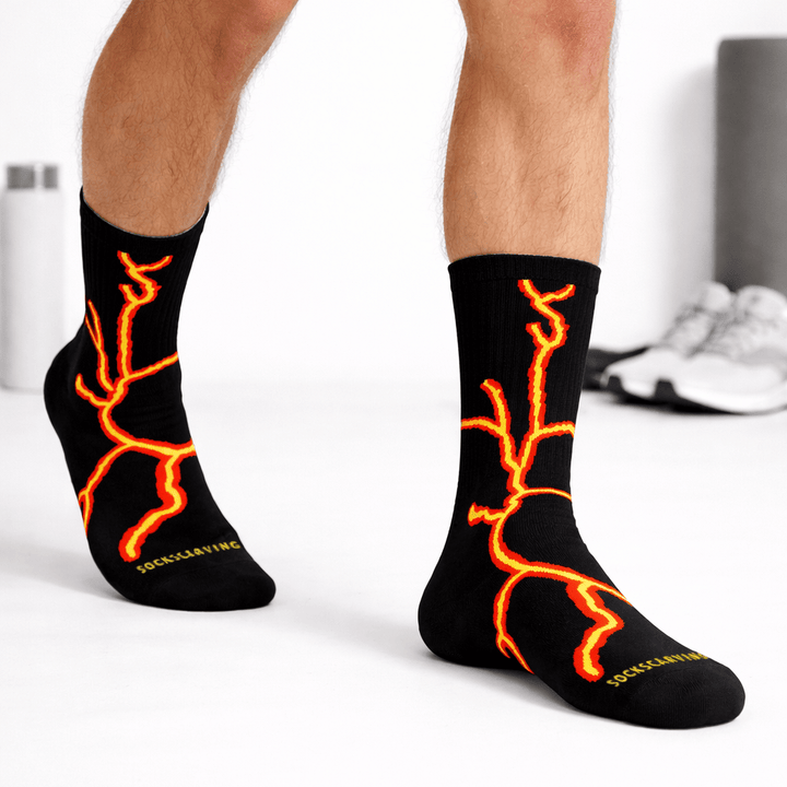 -Sockscarving® Lightning 2.0 Bolt Edition-