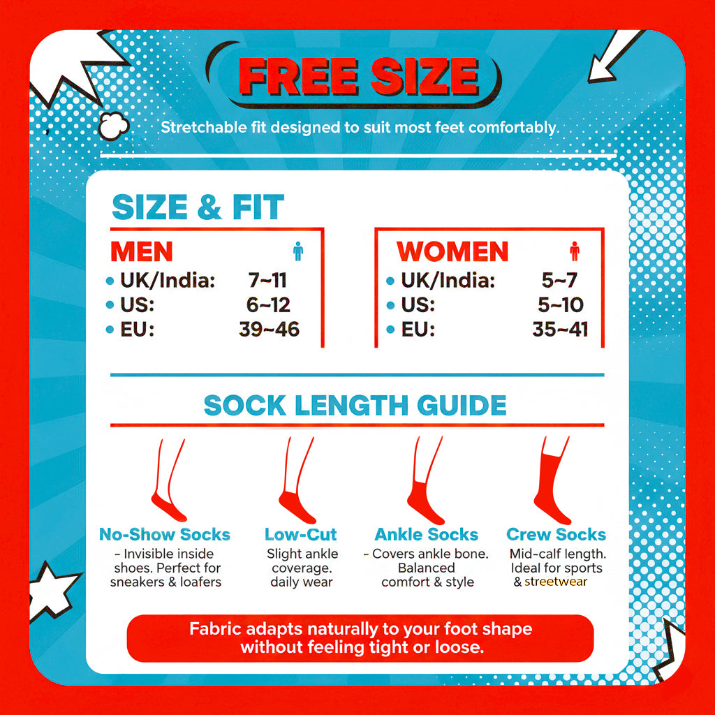 WHAT SOCKS (Pack of 1)