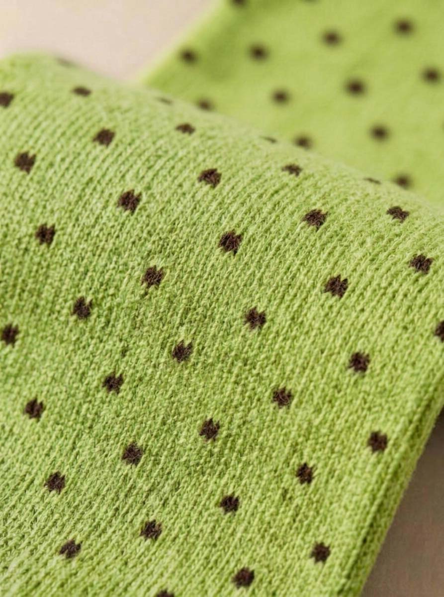 Polka Dot Edition - Green/Brown dots