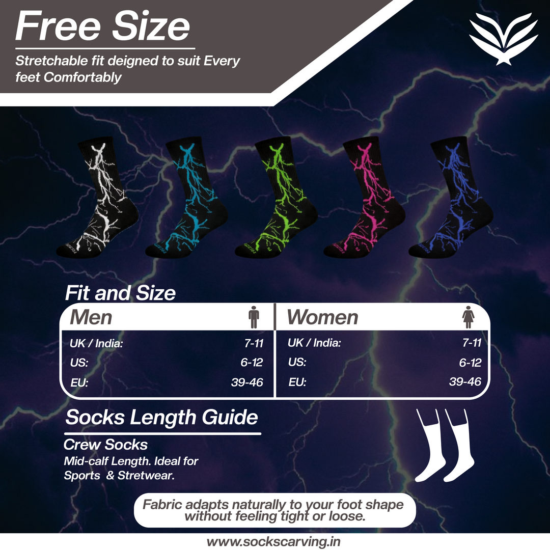 Sockscarving® Lightning 2.0 Thunder Edition