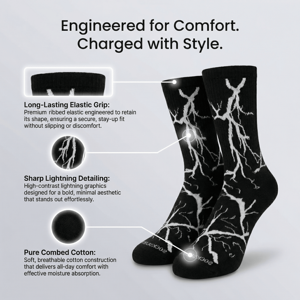 -Sockscarving® Lightning 2.0 Thunder Edition-