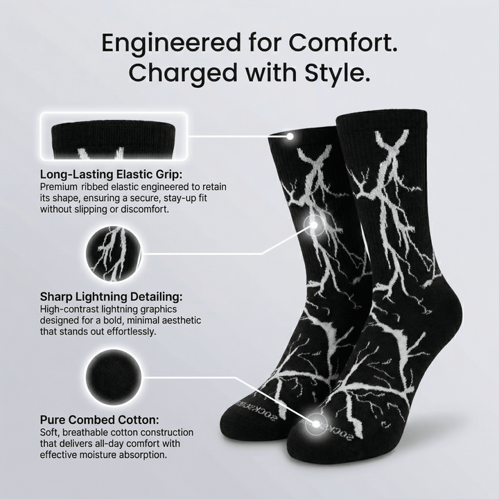 -Sockscarving® Lightning 2.0 Thunder Edition-