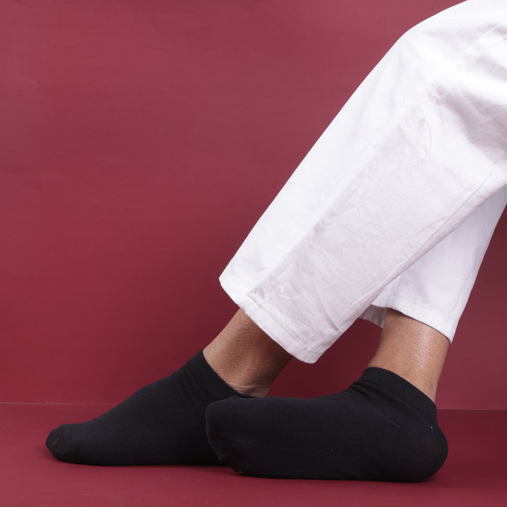 Alpha 2.0 ankle socks pack of 5 – 85% combed cotton spandex everyday socks for men and women | Sockscarving® -Alpha 2.0 Edition – Premium Ankle Socks with Combed Cotton &amp; Spandex (Unisex)-
