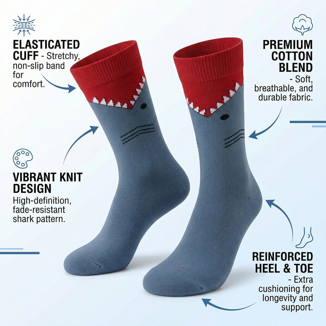 -Shark Socks-