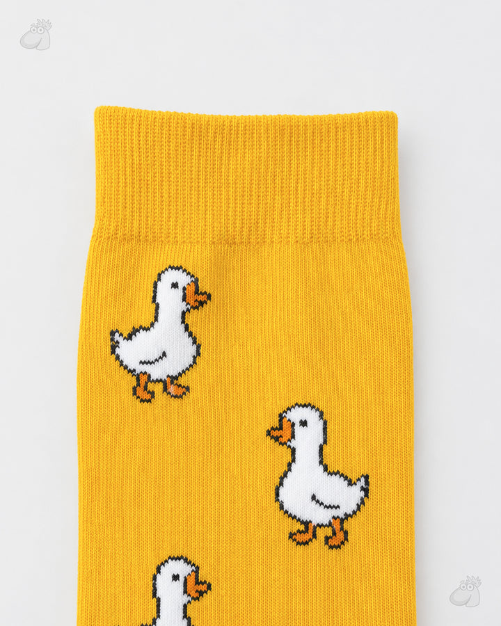 Duck Socks Sockscarving- Chhap Chhap Edition