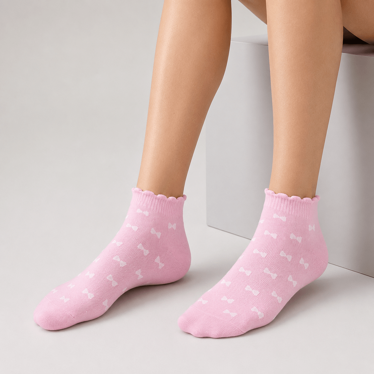 Buy Floral Pastel Socks | Light, Elegant & Comfortable Pair – Sockscarving®