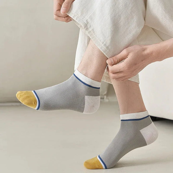 Chrome Edition Low Cut Ankle Cotton Socks-Sockscarving® Chrome Edition Socks-