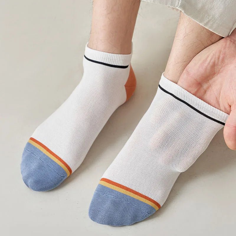 Chrome Edition Low Cut Ankle Cotton Socks-Sockscarving® Chrome Edition Socks-