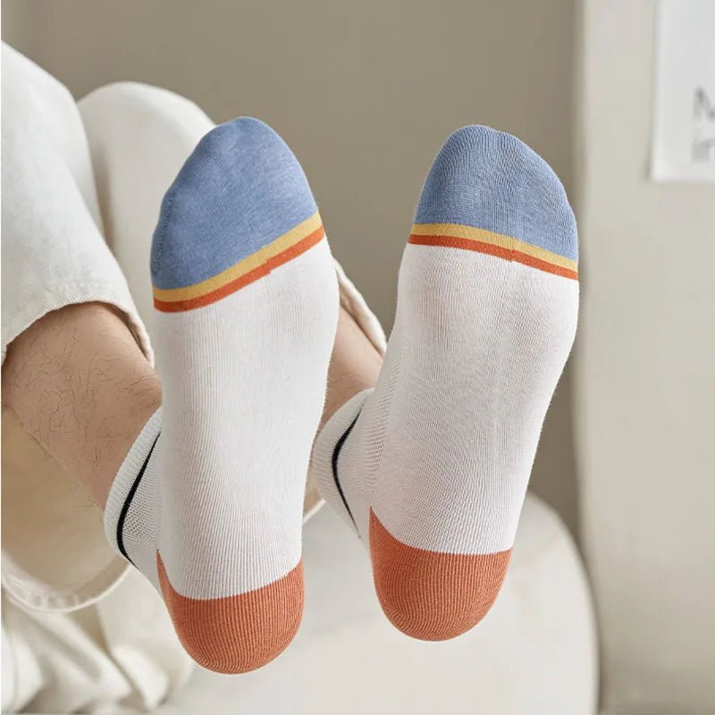 Chrome Edition Low Cut Ankle Cotton Socks-Sockscarving® Chrome Edition Socks-