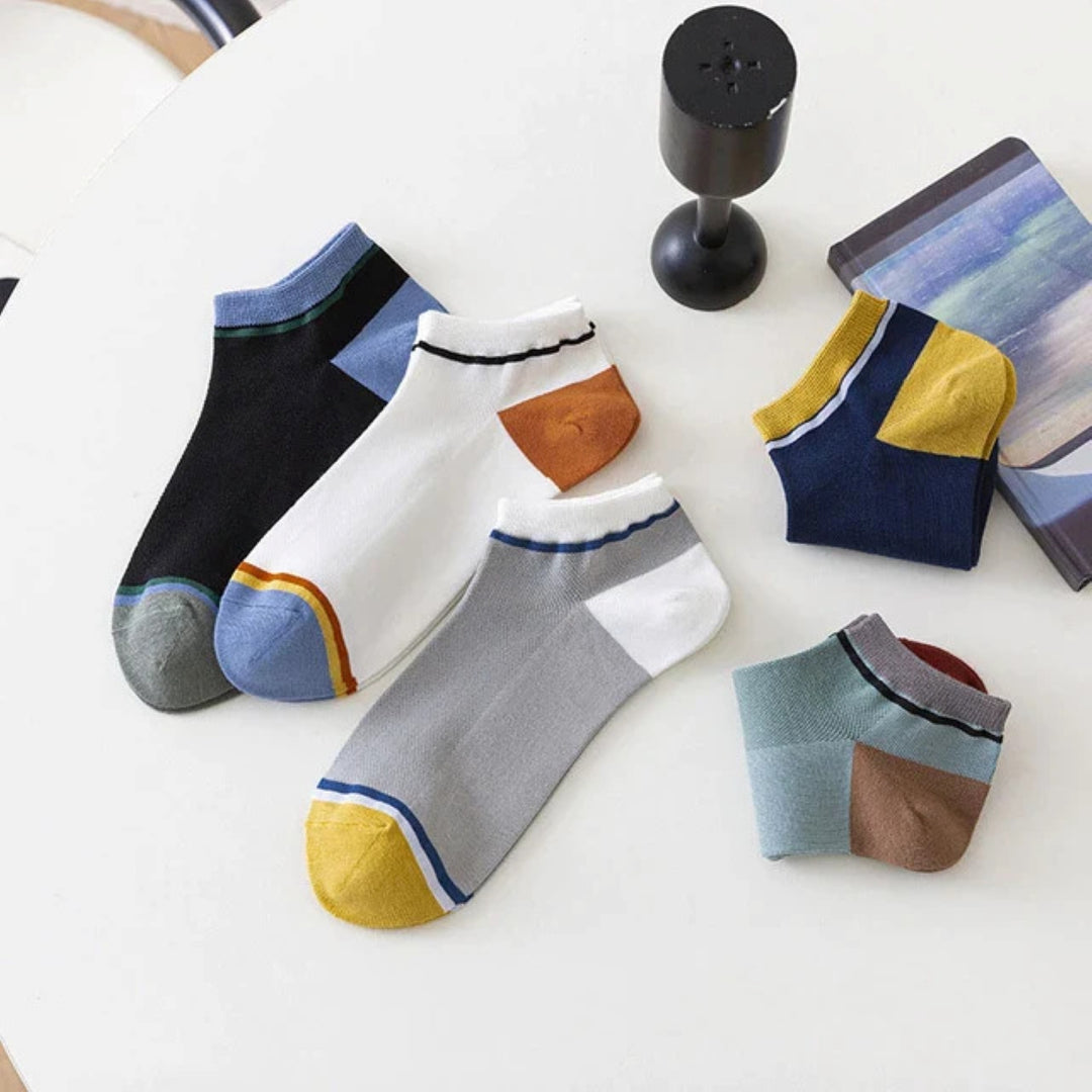 Chrome Edition Low Cut Ankle Cotton Socks-Sockscarving® Chrome Edition Socks-